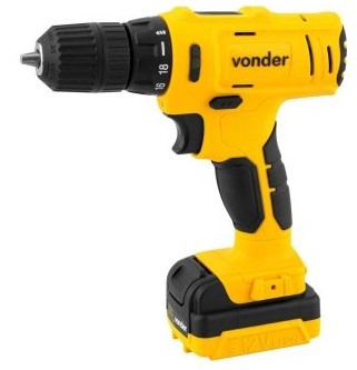 Parafusadeira/furadeira Vonder PFV 120 - 12V com fonte de carregamento bivolt automática